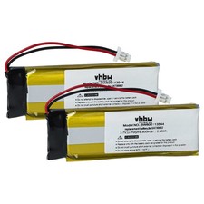 2x Battery for Cardo G4 G9x G9 Scala Rider G9 Scala Rider G4 800mAh