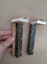 PAIR OF LARGE CUCKOO CLOCK BELLOWS