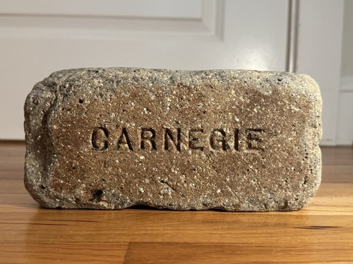 Stamped carnegie brick - carnegie,