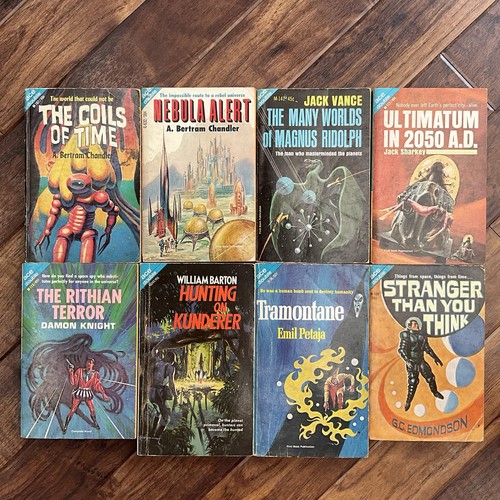 Ace double science fiction - 8, x