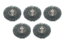 EETools 5pcs 50, 75 & 100mm Rotary Steel Wire Wheel  FREE ROYAL MAIL TRACKED 48