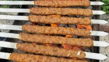 BBQ Skewers Flat Wide Kebab