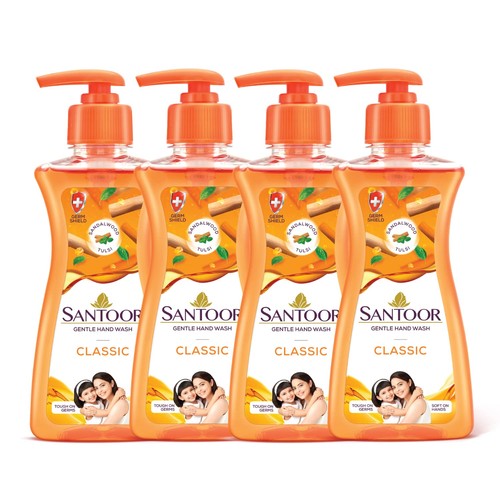 Santoor classic gentle hand - santoor,
