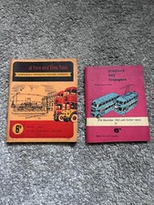 Bus Tram Time Table Bradford Huddersfield December 1962 April 1962