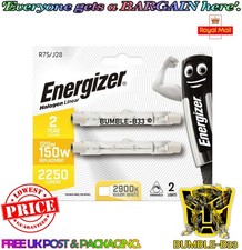 2 x 78mm FLOODLIGHT BULB R7S