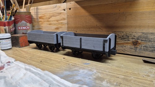 Scratchbuilt curved end - x2,