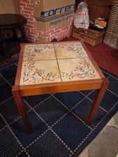 Vintage Tile Topped Coffee