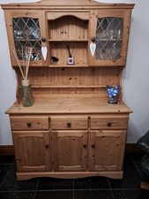 Pine Welsh dresser. 3 bottom
