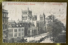 Antique postcard Bristol city