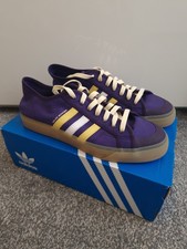 Adidas Originals Wales Bonner Nizza Lo Trainers UK10 Purple