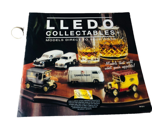 Magazine toy car lledo - car,
