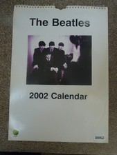 THE BEATLES 2002 CALENDAR