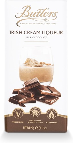 Butlers milk chocolate irish - -,