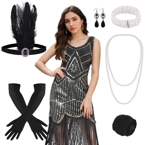 Ladies 1920s style flapper