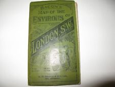 BACON'S MAP OF THE ENVIRONS OF