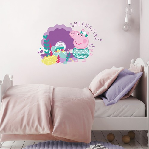 Mermazing peppa pig wall - pig,