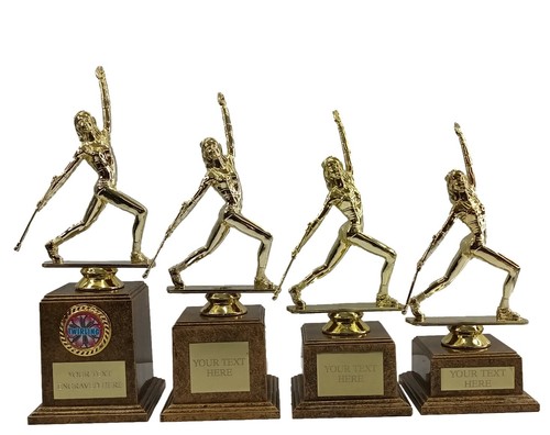 Personalised gold female - female, baton