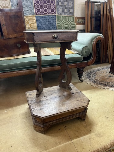 18th century walnut hall stand - century,
