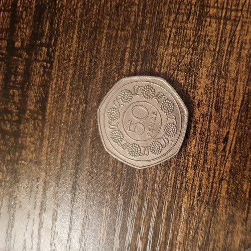 Gibraltar 50p 1988 - , xf