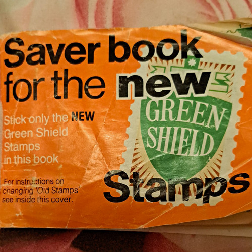 Green shield stamp saver - green,