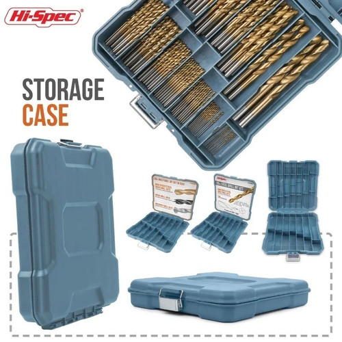 Empty drill bit storage box - empty,
