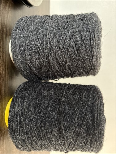 Wool yarn knitting joblot two - yarn,