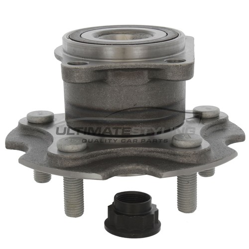 Rear wheel bearing hub - wheel,