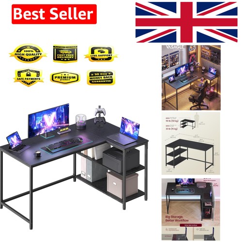 Shaped corner desk computer - l,