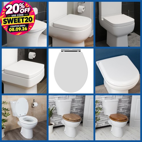Toilet seat round square - toilet,