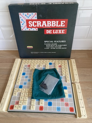 Scrabble luxe 1983 vintage - de,