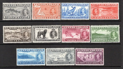 Newfoundland 1937 coronation - newfoundland,