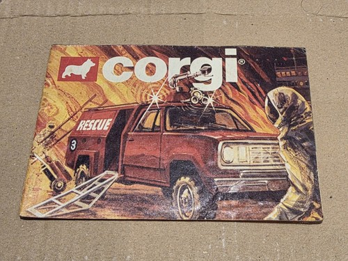 Vintage 1980 corgi catalog - vintage, toy