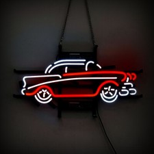 Vintage Old Car Neon Sign