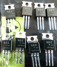 8x IRF840 500V 8A N channel MOSFET  TO220 SEC Samsung