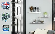 SRIWATANA Rustic Floating Shelves  Decorative Shelves Set of 3 LIGHT WOOD