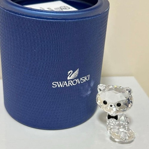 Swarovski crystal cat persian - cat,