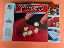 Vintage Yahtzee Dice Board Game original 1976  WITH INSTRUCTIONS Great Condition
