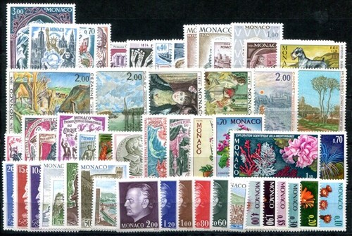Monaco 1974 1110 1162 mint - 1974,