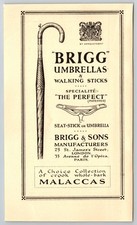 1925 Brigg Umbrellas & Walking