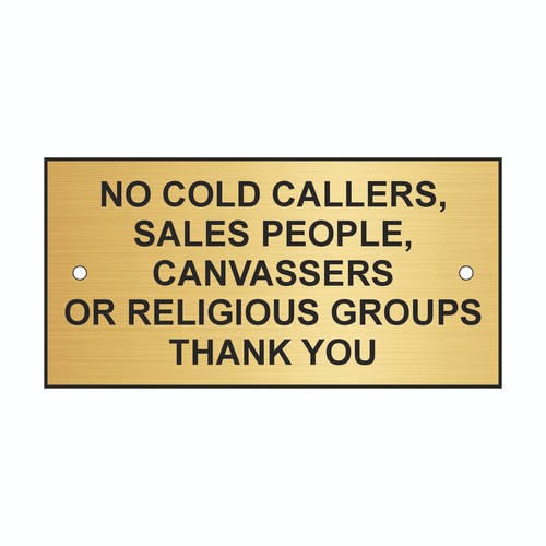 Engraved plaque no cold - engraved,