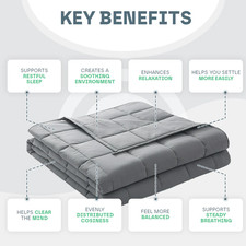 Luxury weighted blanket king - luxury,