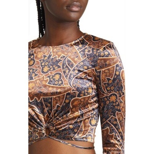 Elodie paisley print long - paisley,