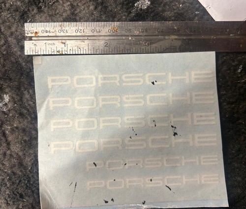 Porsche stickers decals - porsche,