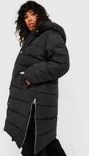 Boohoo Longline Puffer Jacket