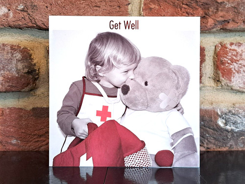 Get well soon card feeling - soon,