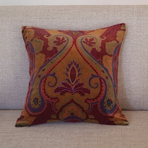 Beaded velvet boudoir - velvet,
