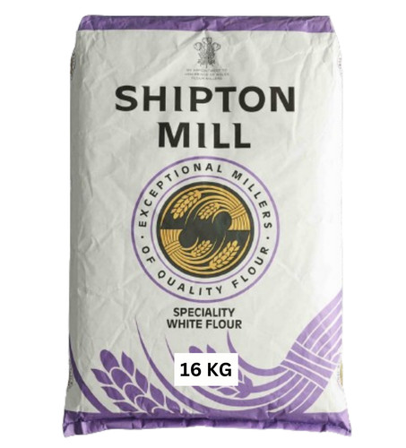Plain white flour 16kg shipton - plain,