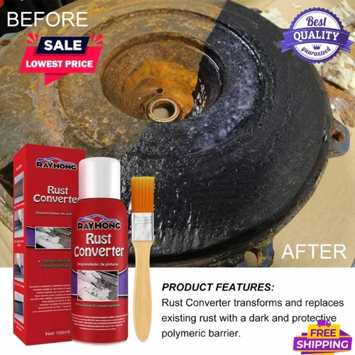 Car chassis rust converter - car,