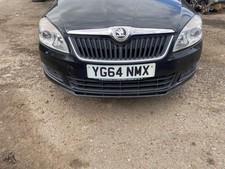 Skoda Fabia 1.2 2014 front bumper black