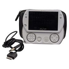 Sony PSP GO Handheld System White PlayStation Portable - Includes USB Cable